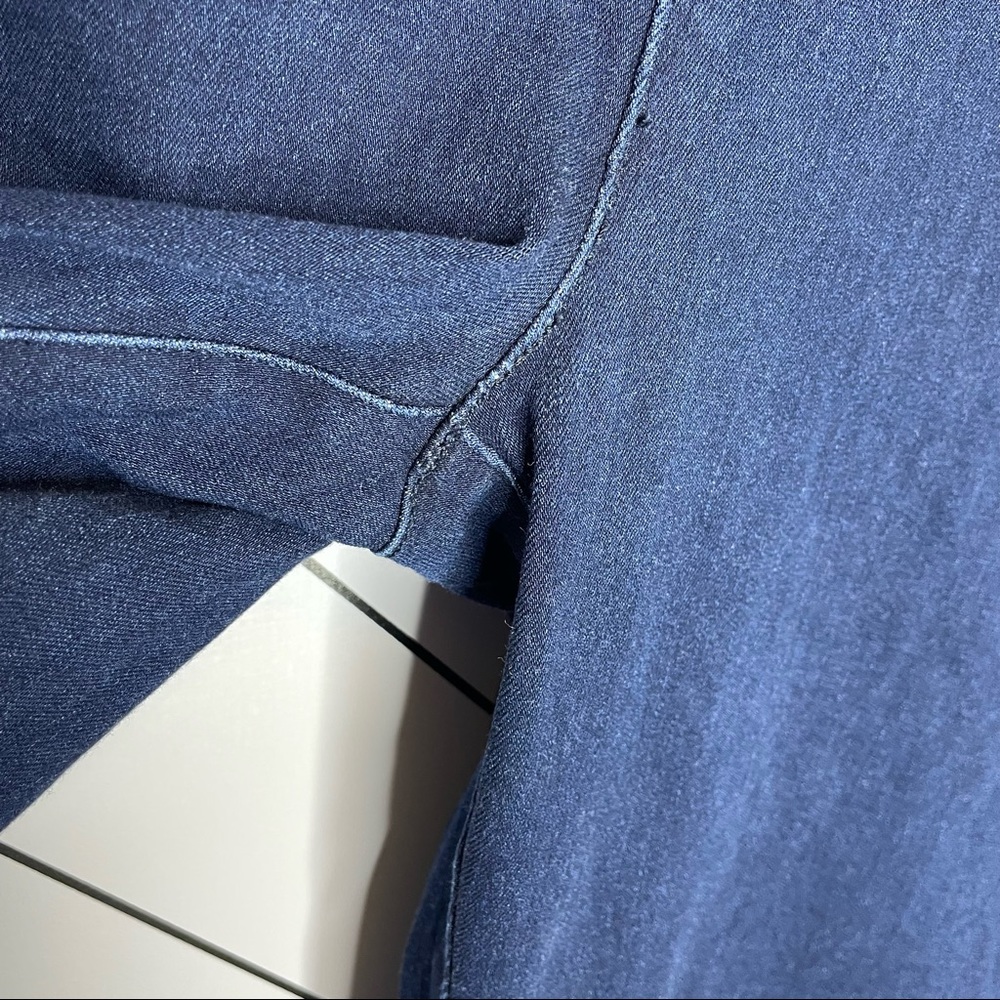 Betabrand | Bootcut Denim Yoga Pants Pull On Stretch Jeans Size 2XL PETITE - Picture 8 of 13